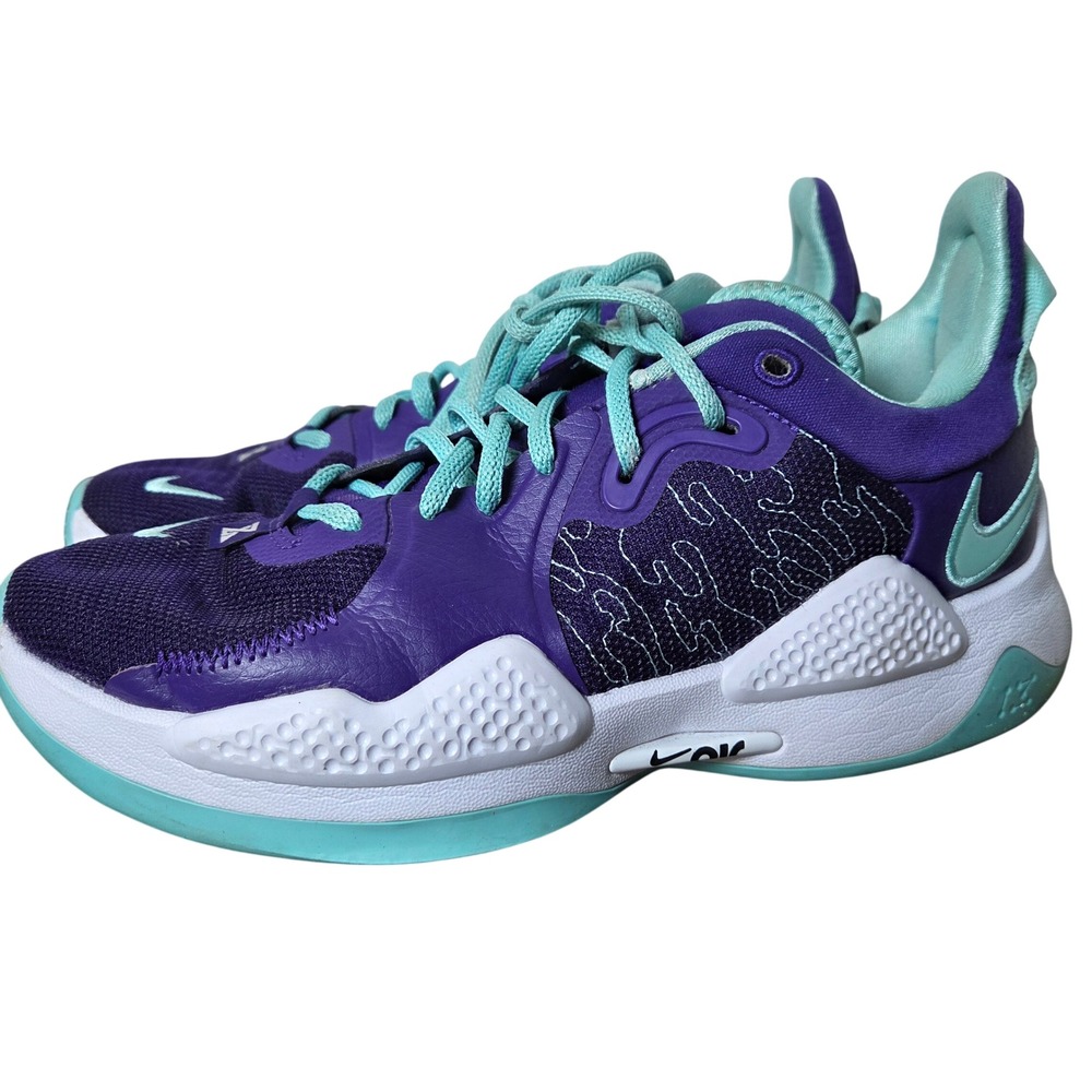Nike PG 5 "LA Drip" purple sneaker running shoes Mens 8.5/womens 10.5